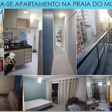 Praia do Morro: Beachfront Suite with Wi-Fi and Covered Parking Guarapari Exterior photo