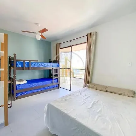Praia do Morro: Beachfront Suite with Wi-Fi and Covered Parking Guarapari Exterior photo