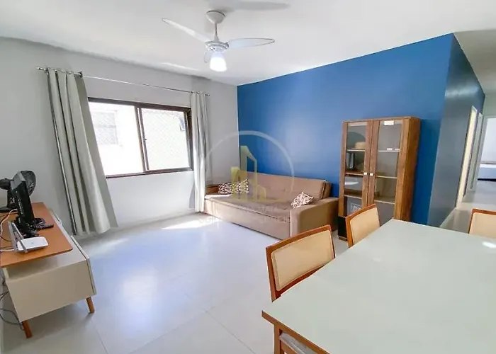 Praia Do Morro - Apart 2 Qts Com Suite - Ed Solar De Bruna, 70 Metros Da Praia - Garagem Coberta - Wifi